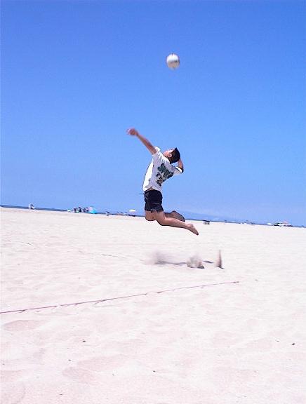 Sunset Beach Volleyball